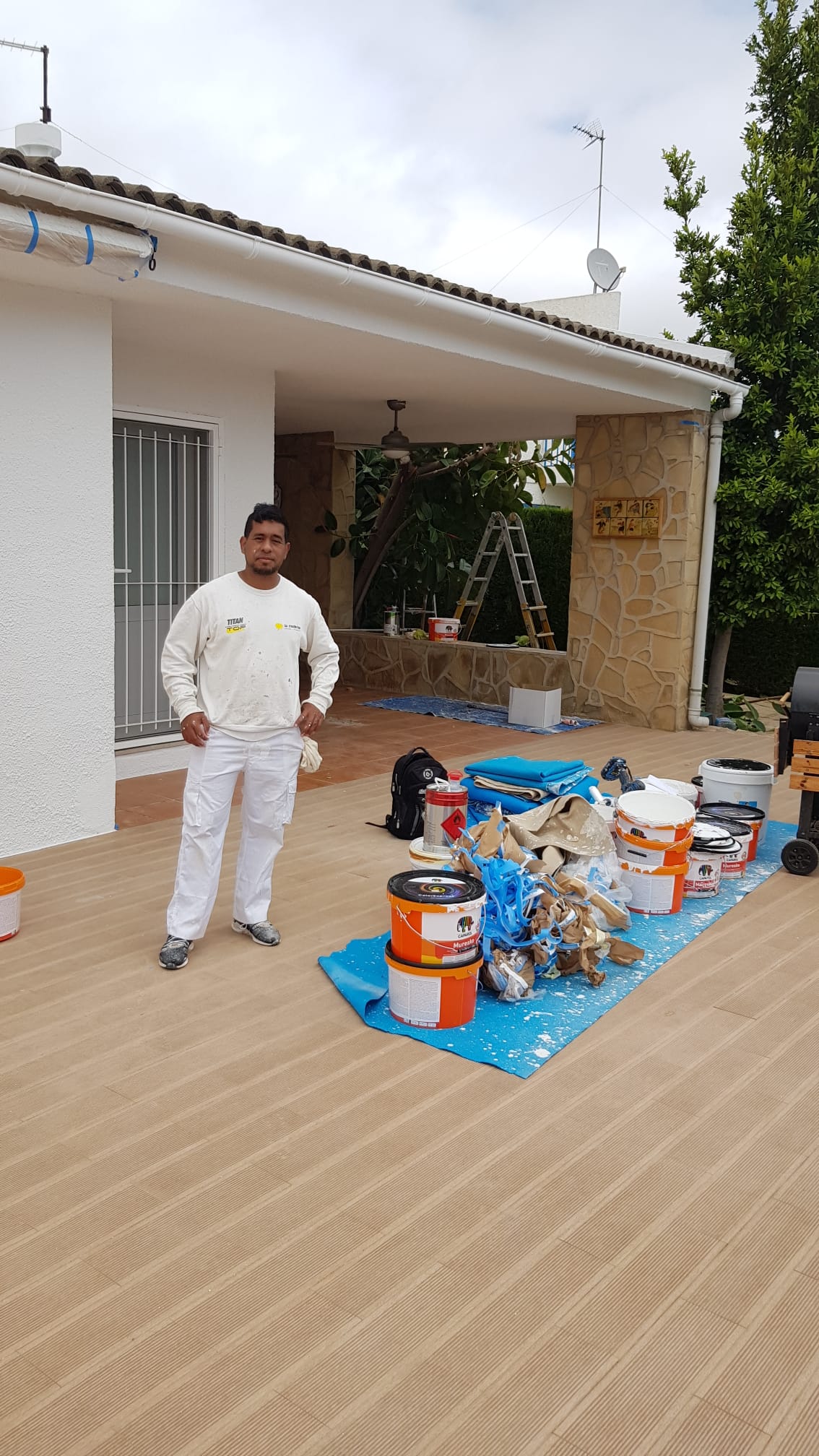 Pintura de fachadas